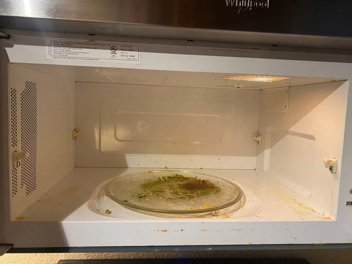 Microwave, before